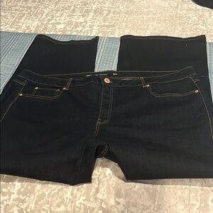 Sleek blue Boot Cut Jeans with Comfort Fit